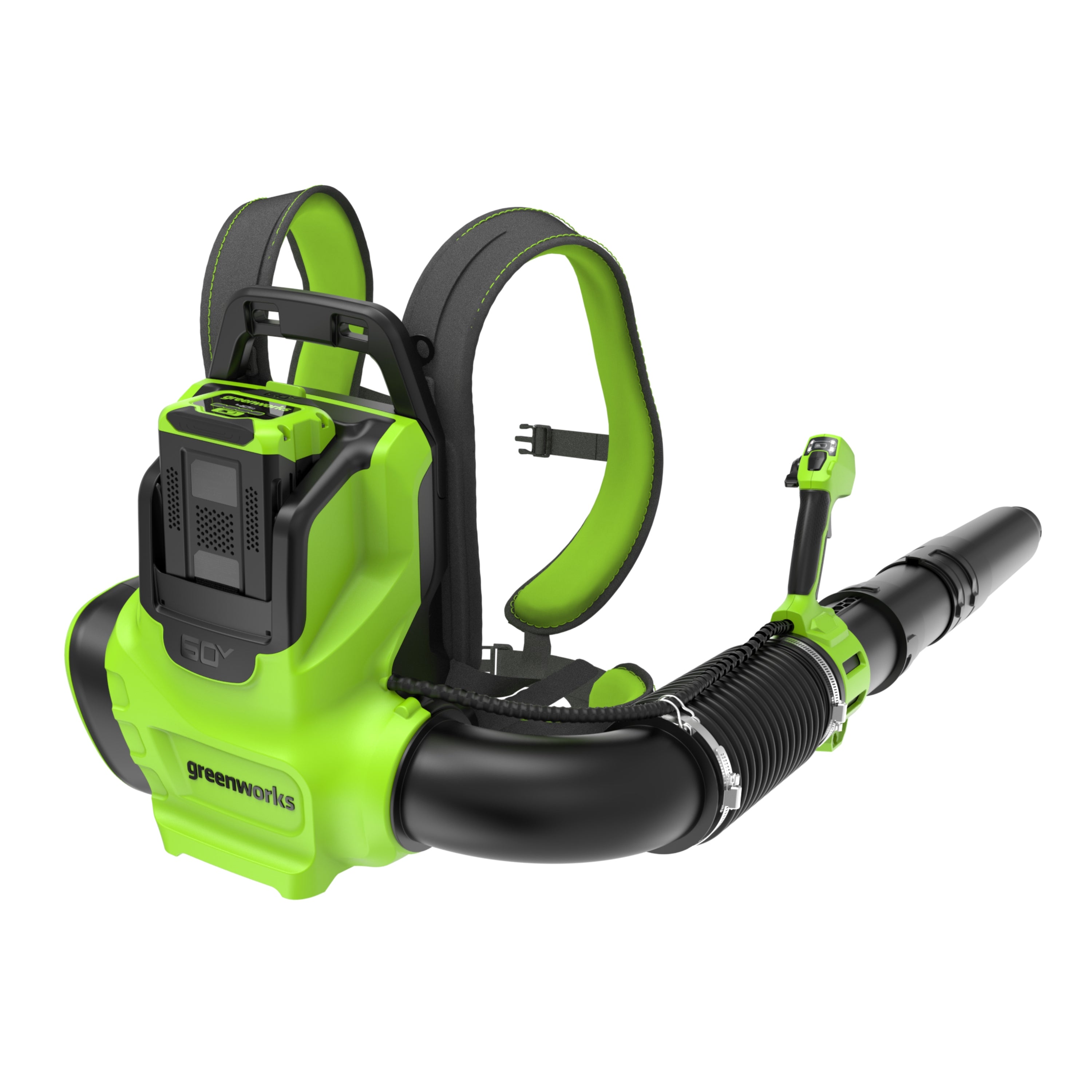 Greenyardtools  60V 730 CFM Cordless Battery Backpack Blower (Tool Only)
